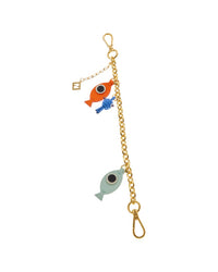 Fendi Chain Fish Charm