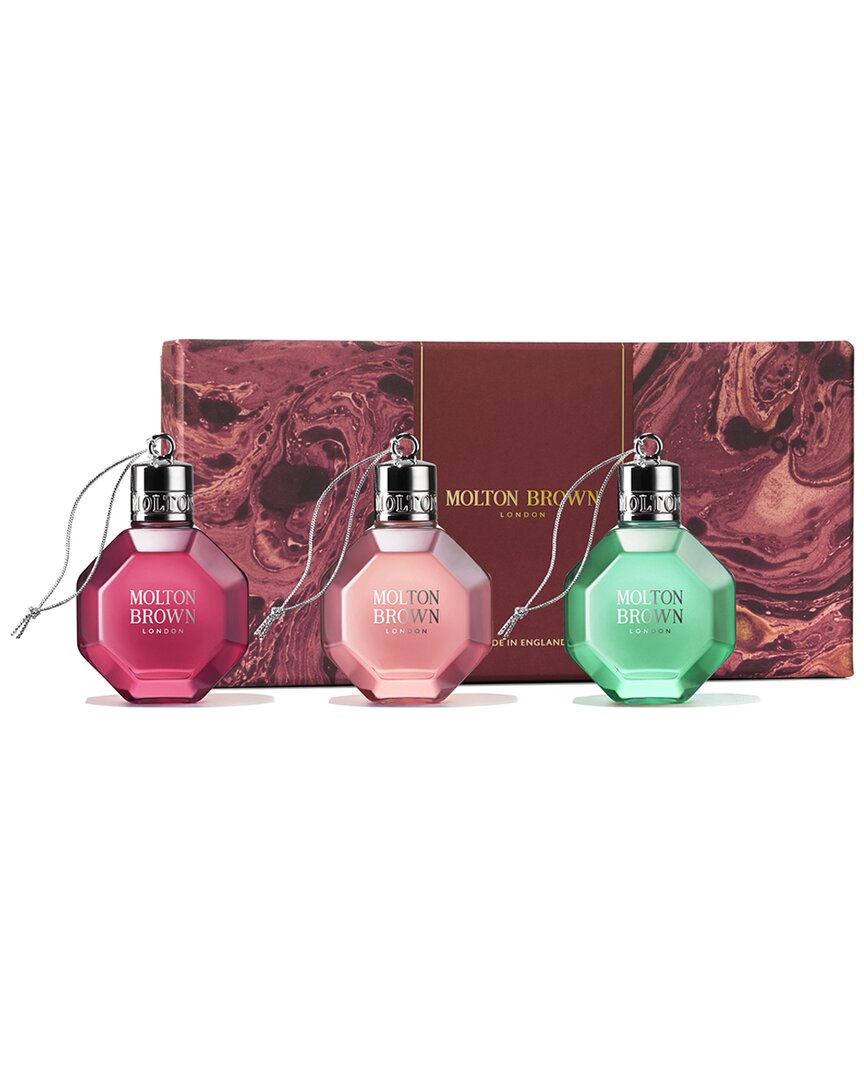 Molton Brown London Unisex 3 X 2.5Oz Festive Bauble Gift Set