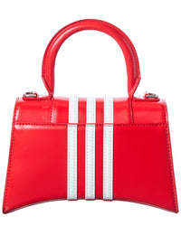 Balenciaga X Adidas Hourglass Xs Leather Top Handle Satchel