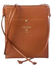 Celine Leather Sharp Crossbody