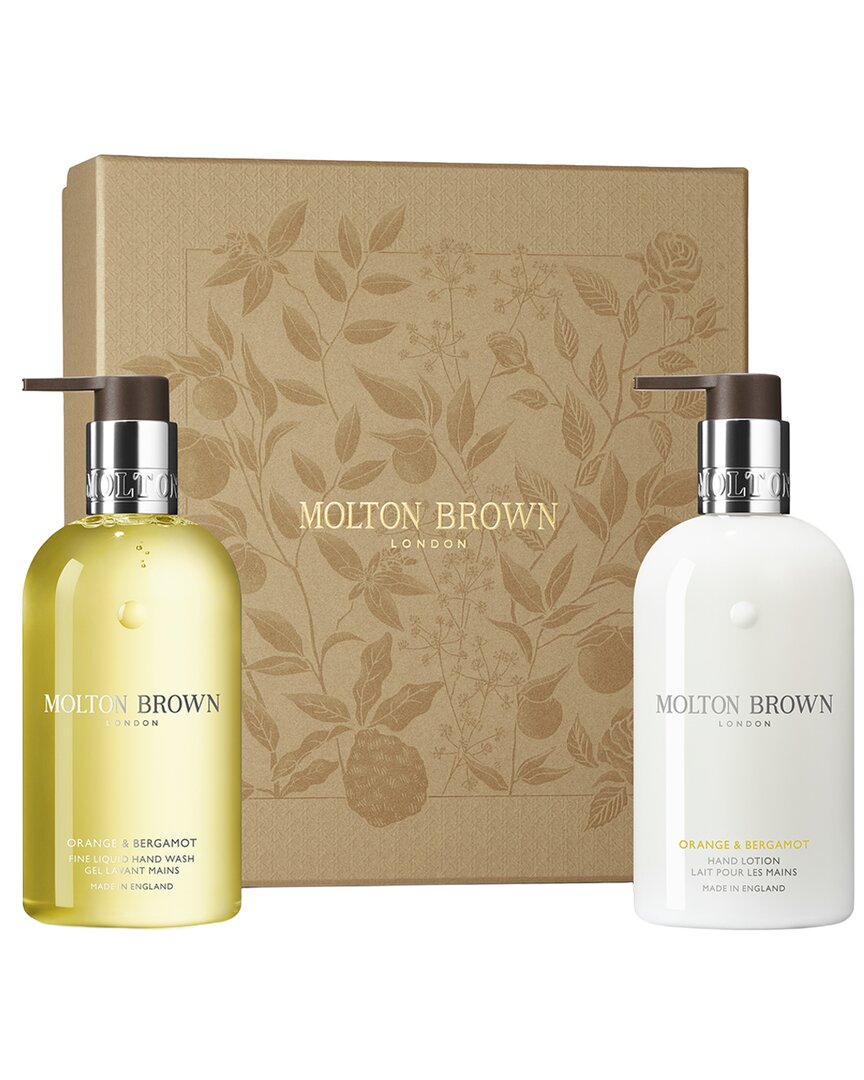 Molton Brown London Orange & Bergamot Hand Care Collection Hand Wash Duo