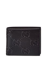 Gucci Gucci Jumbo Gg Leather Bifold Wallet