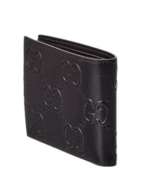 Gucci Gucci Jumbo Gg Leather Bifold Wallet