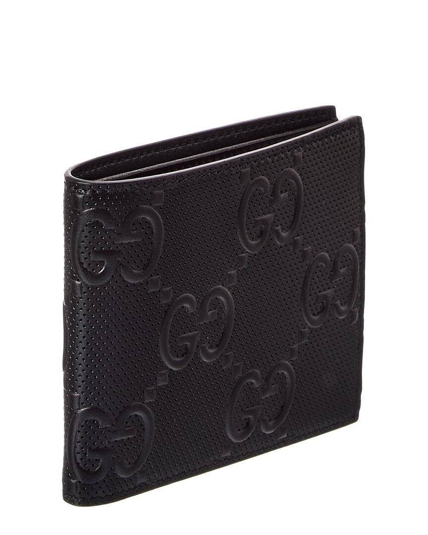 Gucci Gucci Jumbo Gg Leather Bifold Wallet