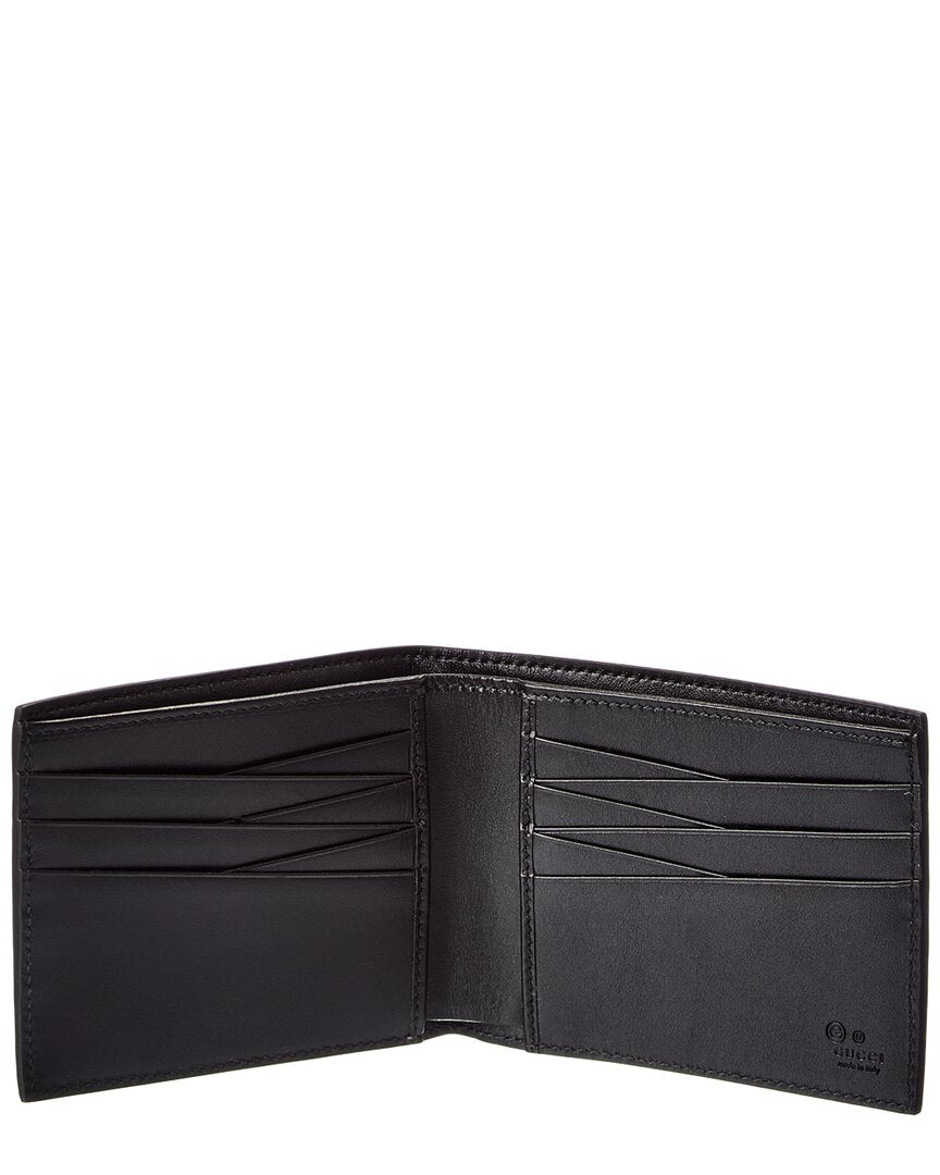 Gucci Gucci Jumbo Gg Leather Bifold Wallet