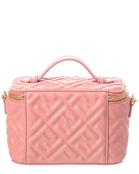 Fendi Ff Leather Vanity Case