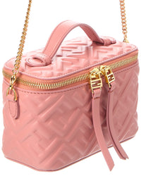 Fendi Ff Leather Vanity Case