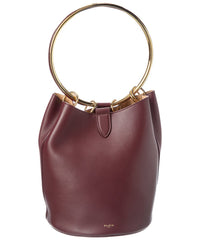 Alaïa Ring Large Leather Bucket Bag