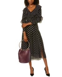 Alaïa Ring Large Leather Bucket Bag
