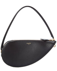 Alaia Le Demi Coeur Leather Clutch