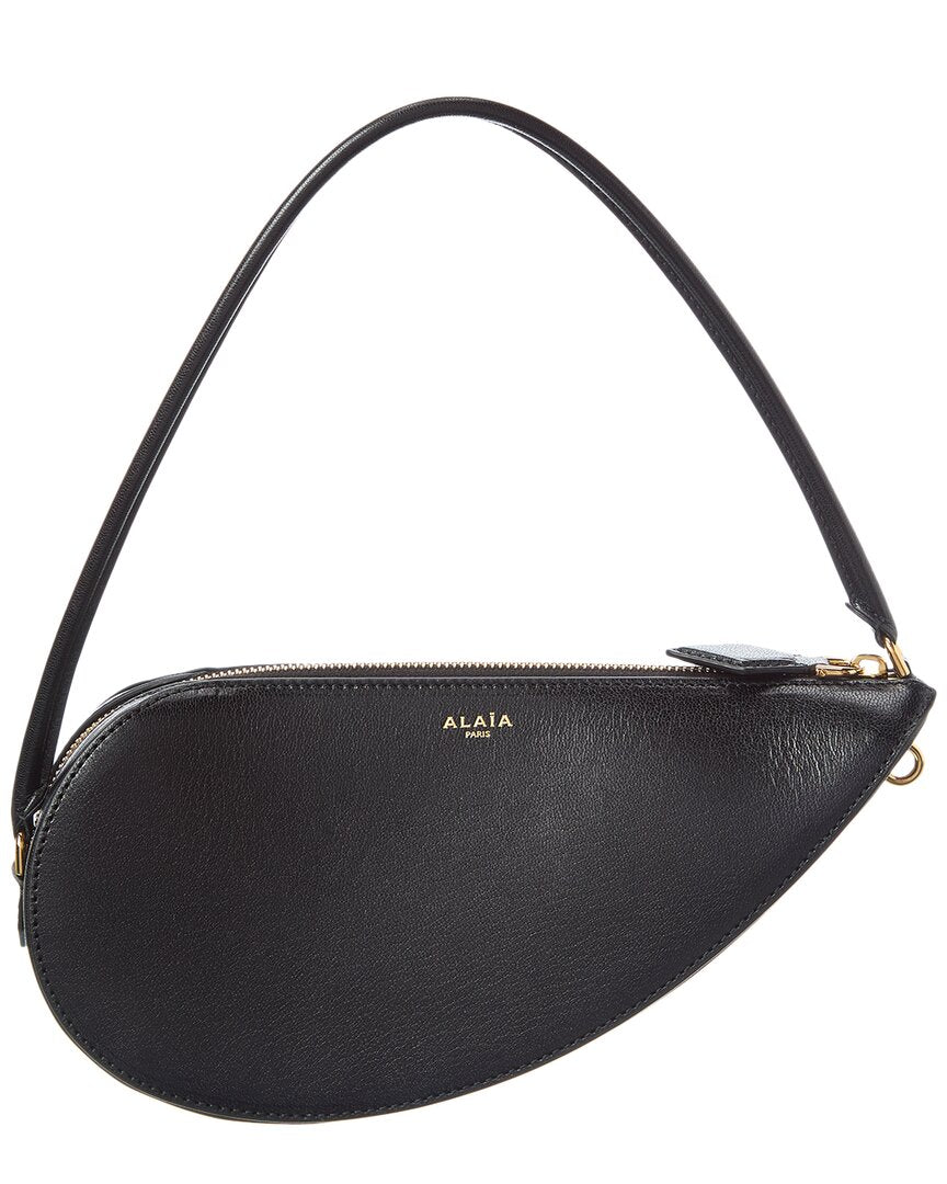 Alaia Le Demi Coeur Leather Clutch