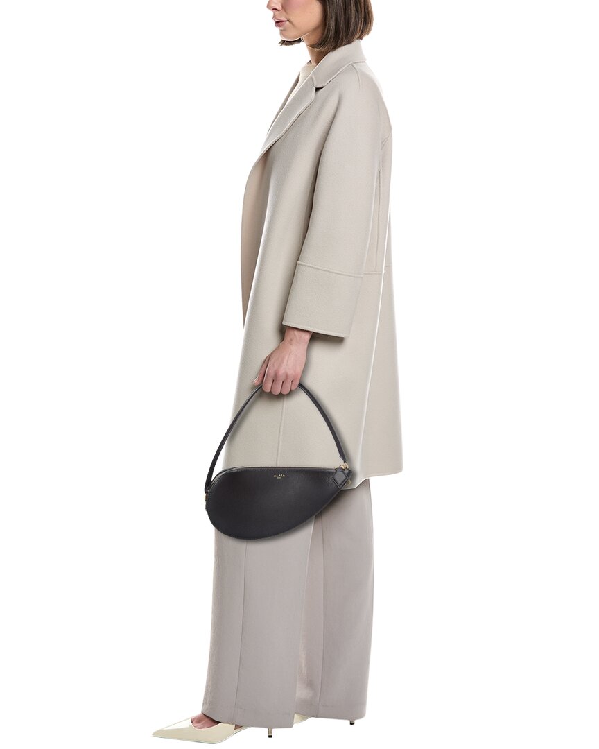 Alaia Le Demi Coeur Leather Clutch