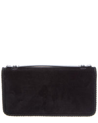 Valentino Valentino Vlogo Signature Velvet Wallet On Chain