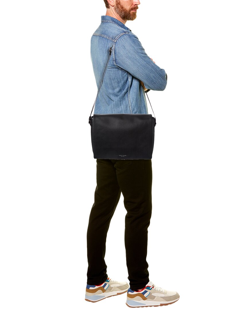 Cole Haan Belmont Leather Messenger Bag