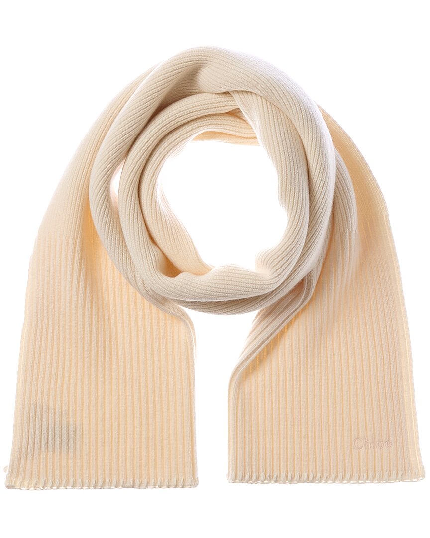 Chloé Wool & Cashmere-Blend Scarf