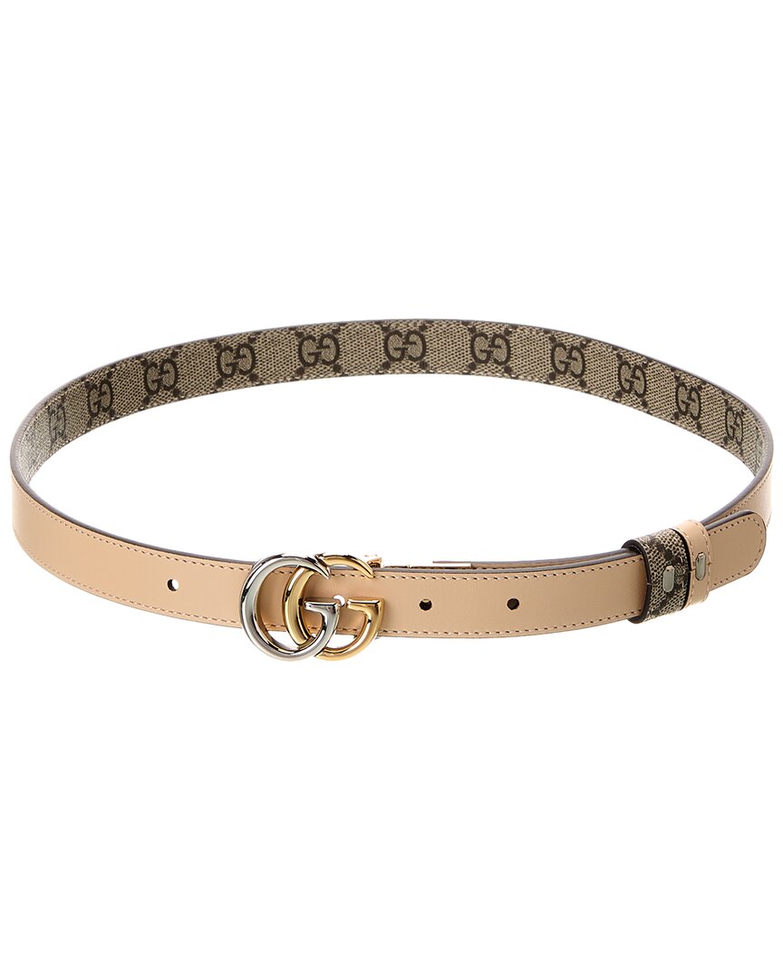 Gucci Gg Marmont Thin Leather Belt