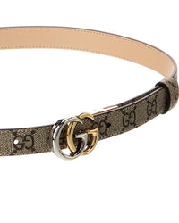Gucci Gg Marmont Thin Leather Belt