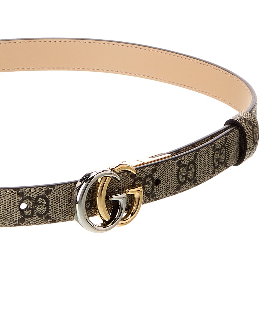 Gucci Gg Marmont Thin Leather Belt