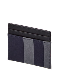 Burberry Burberry Check Canvas & Leather Card Holder