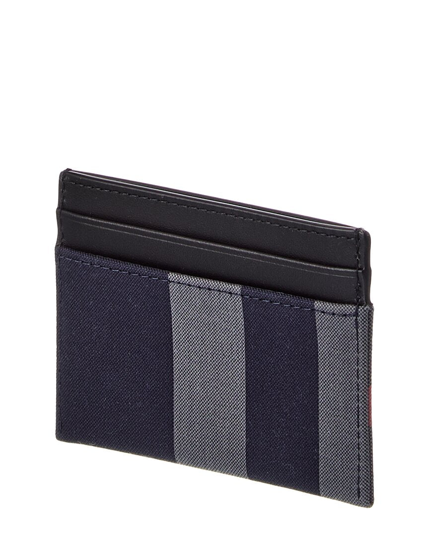 Burberry Burberry Check Canvas & Leather Card Holder