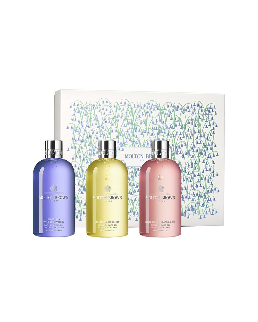 Molton Brown London Women's 3 X 10Oz Floral & Fruity Body Care Gift Set