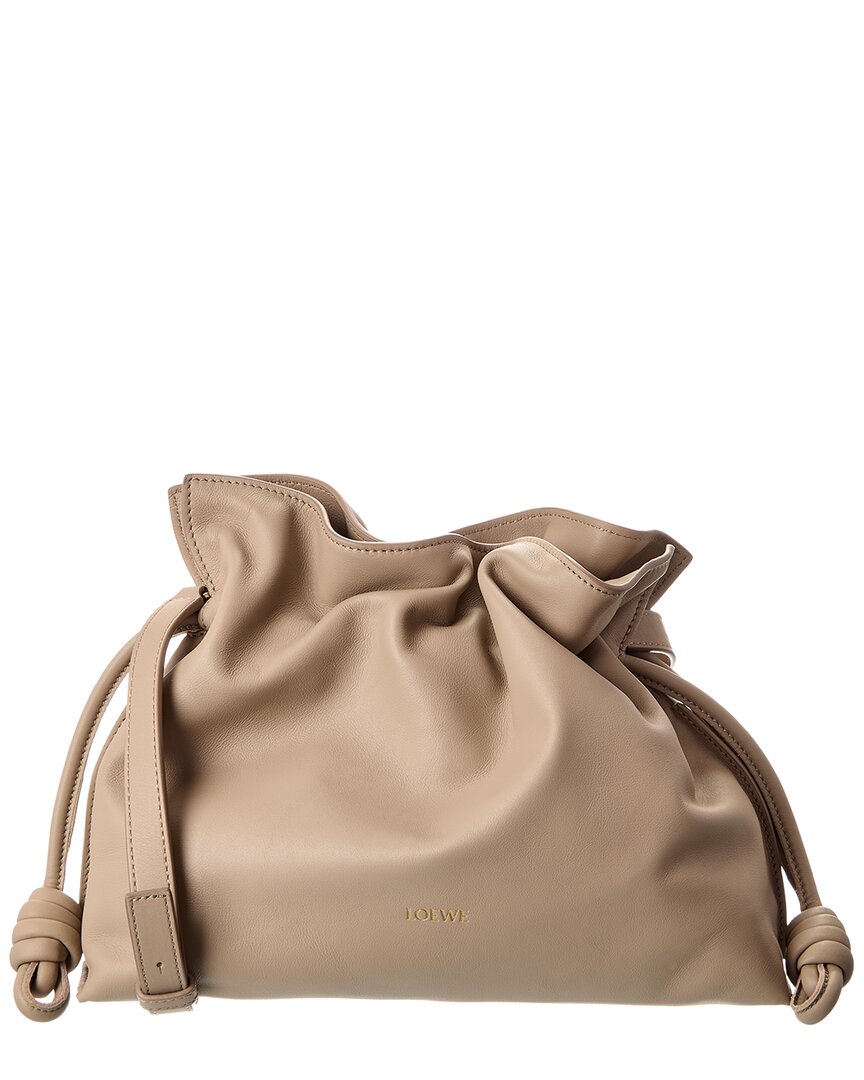 Loewe Loewe Flamenco Medium Leather Clutch