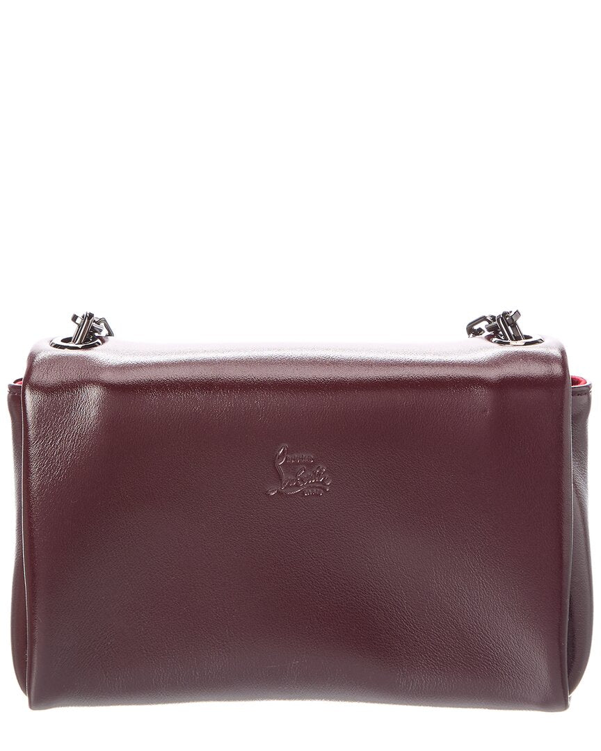 Christian Louboutin Loubi54 Leather Wallet On Chain