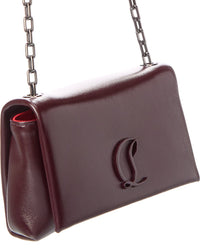 Christian Louboutin Loubi54 Leather Wallet On Chain