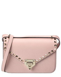 Valentino Grainy Leather Shoulder Bag