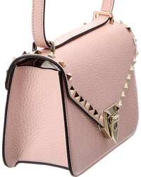 Valentino Grainy Leather Shoulder Bag