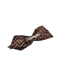 FENDI Fendi Ff Silk Hair Clip