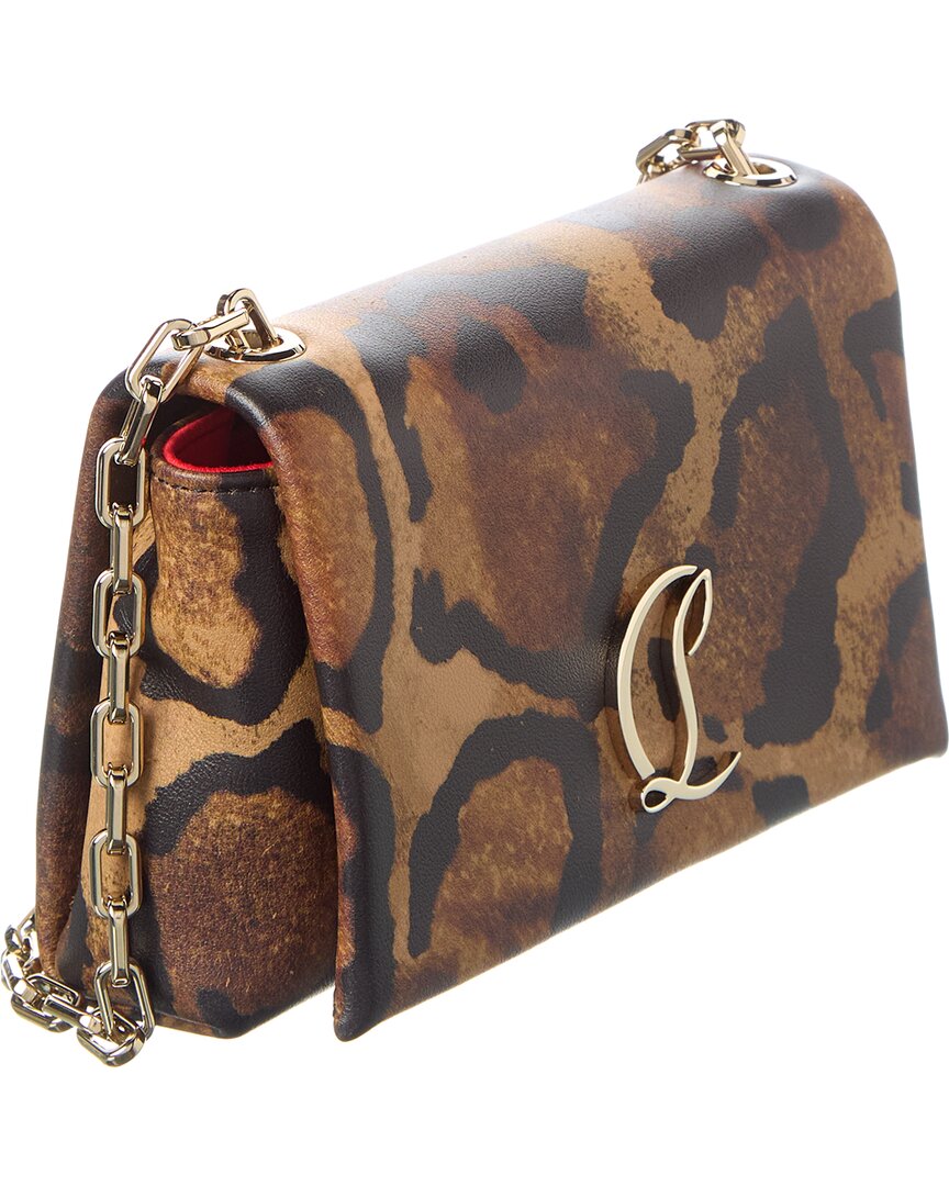 Christian Louboutin Loubi54 Leather Shoulder Bag