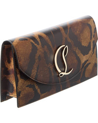 Christian Louboutin Loubi54 Leather Wallet On Chain