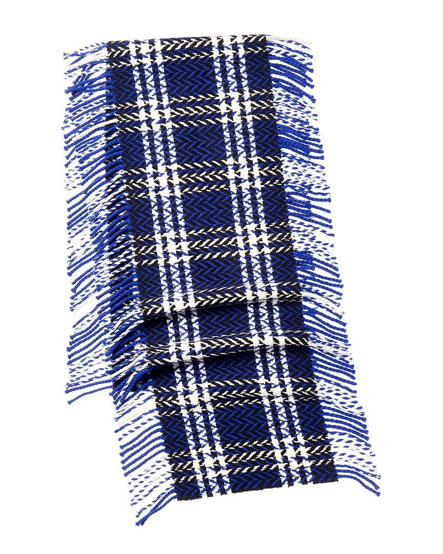 Burberry Check Wool Scarf