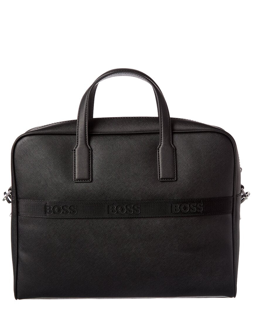 Hugo Boss Zair Leather Document Case