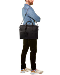Hugo Boss Zair Leather Document Case