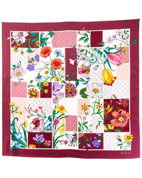 Gucci Gucci Printed Silk Twill Carre