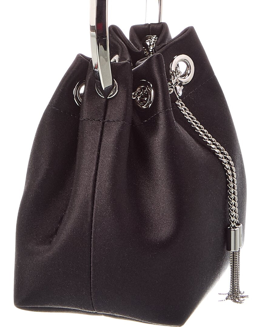 Jimmy Choo Jimmy Choo Bon Bon Satin Bucket Bag
