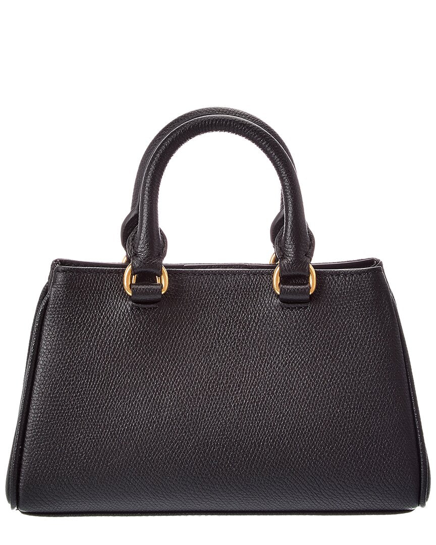 Valentino Valentino Vlogo Signature Mini Leather Satchel