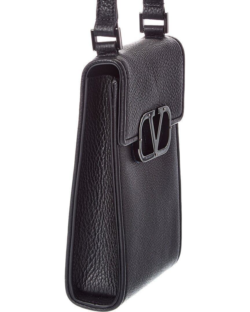 Valentino Valentino Vlogo Leather Smartphone Case