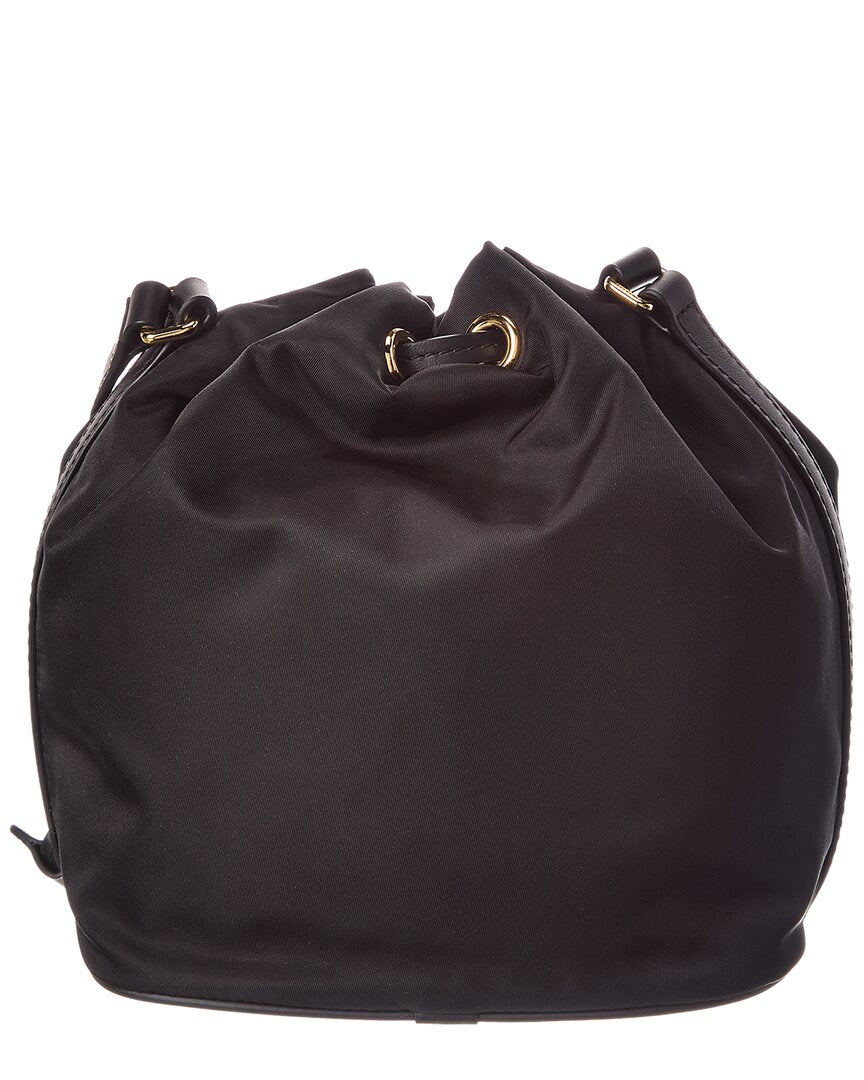 Burberry Burberry Drawstring Nylon Bucket Bag