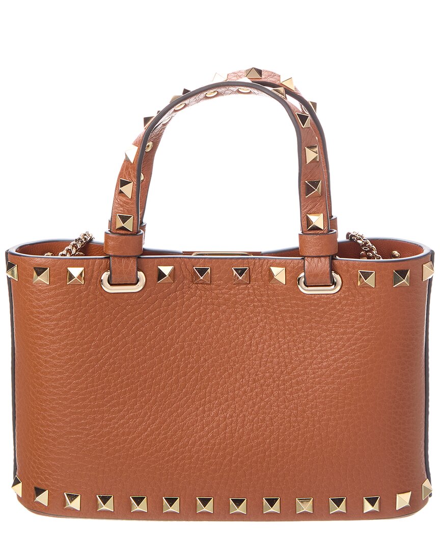 Valentino Valentino Rockstud Mini Leather Tote