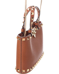Valentino Valentino Rockstud Mini Leather Tote