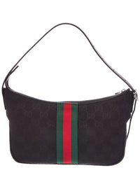 Gucci Gucci Canvas Shoulder Bag