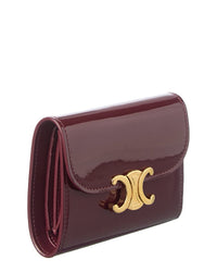 Celine Troimphe Small Patent Wallet