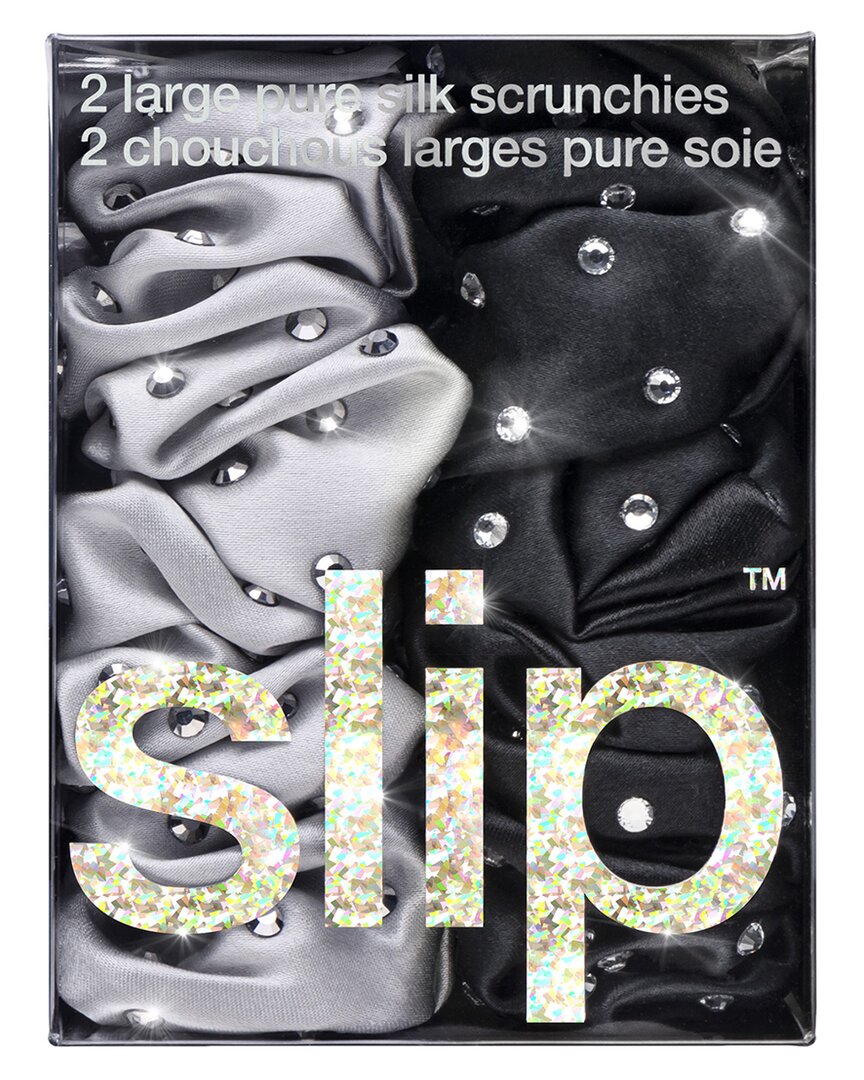 Slip® 2Pk Large Scrunchies