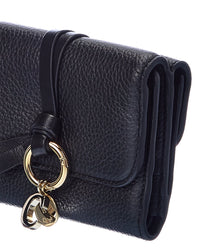 Chloé Chloé Alphabet Leather French Wallet