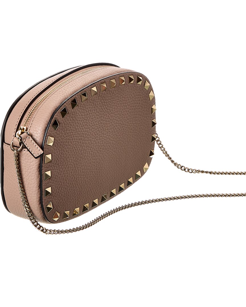 Valentino Rockstud Mini Grainy Leather Crossbody