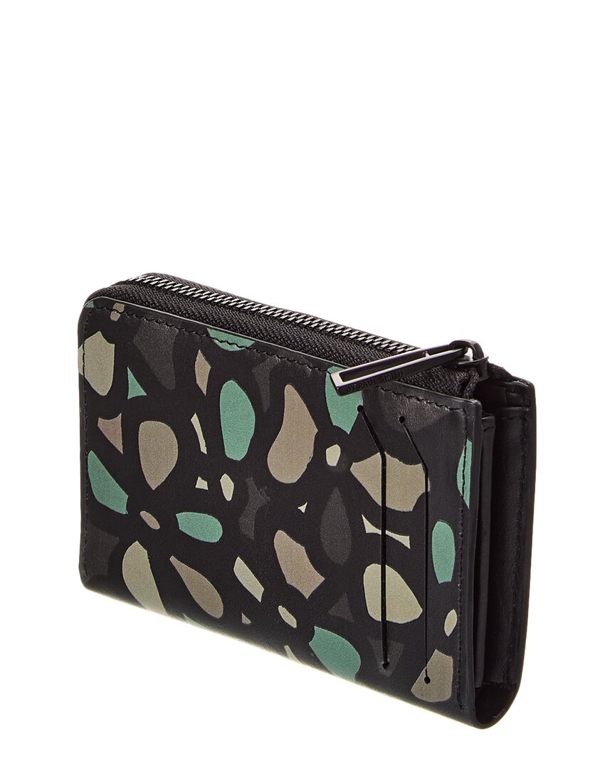 Ps Paul Smith Zip Leather Wallet