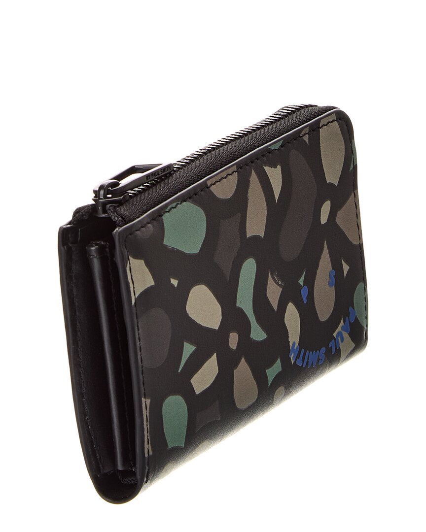 Ps Paul Smith Zip Leather Wallet